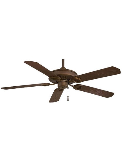 Sundowner 54 inch Ceiling Fan in Oil-Rubbed Bronze.